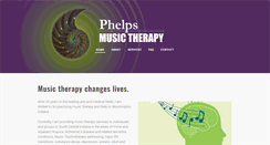 Desktop Screenshot of phelpsmusictherapy.com